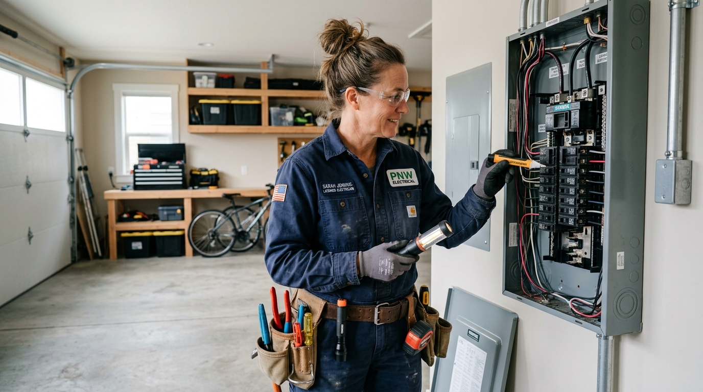 Licensed electrician providing 24/7 electrical repair in Fitzgerald Bothell WA