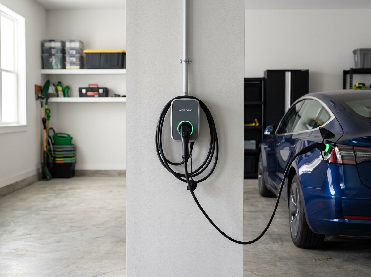 Level 2 residential electric vehicle wall charger repair in Bothell